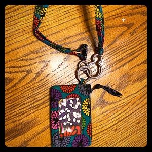 Vera Bradley Disney Lanyard